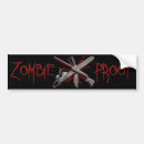 Search for walking dead bumper stickers Zombie