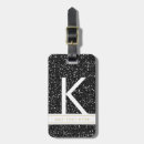 Search for black luggage tags Glitter