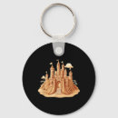 Search for footprints in the sand key rings Waves