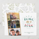 Search for joy peace love christmas cards Family photo