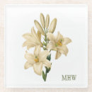 Search for flower monogram coasters Nature