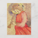 Search for angel playing postcards Flageolet