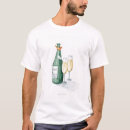 Search for champagne glass tshirts Alcohol