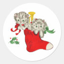 Search for vintage kittens stickers Retro