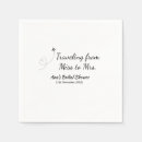 Search for miss to mrs napkins Bridal shower
