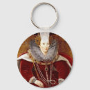 Search for vintage portrait key rings Red