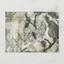 Search for animal silhouettes postcards Butterflies