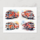 Search for first responder postcards Fire department