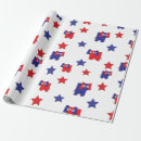 Search for republican wrapping paper Elephant