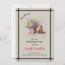 Search for macaron bridal shower invitations Floral