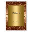Search for placement table cards Gold