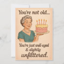 Search for womens funny vintage birthday cards For her