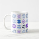 Search for purple snowflakes mugs White