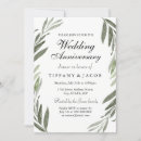 Search for first wedding anniversary invitations Modern