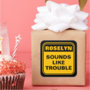 Search for funny caution stickers Yellow