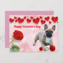 Search for french bulldog valentines day cards Hearts