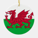 Search for wales flag christmas tree decorations Welsh