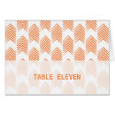 Search for orange table cards Trendy