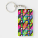 Search for funny pattern key rings Kitten