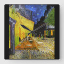 Search for cafe clocks Gogh