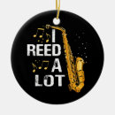 Search for jazz band christmas tree decorations Saxophone