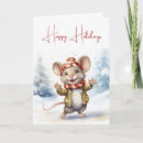 Search for cute mouse christmas cards Snow