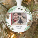 Search for pet memorial ornaments Dog