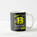 Search for 13 year old mugs Birthday