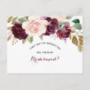 Search for burgundy and blush invitations For her