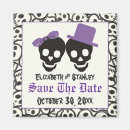 Search for halloween save the date magnets Black