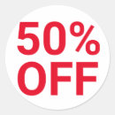 Search for percent off stickers Business