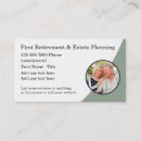 Search for retirement business cards Senior