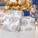 Search for awesome wrapping paper Funny