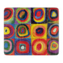 Search for modern art chopping boards Colourful