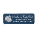 Search for starfish wedding return address labels Wood