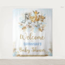Search for blue lion baby shower party decor For her