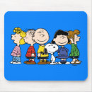 Search for charlie brown mousepads Lucy