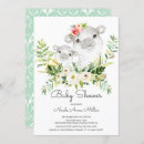 Search for mint and white baby shower invitations Cute