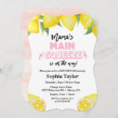 Search for lemon baby girl shower invitations Summer