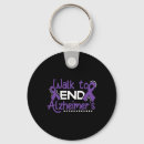 Search for ribbons for a cause key rings Alzheimer awareness symbol