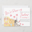 Search for paw ty invitations Cute