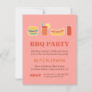 Search for hamburgers hot dogs invitations Summer