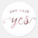 Search for said yes stickers Engagement