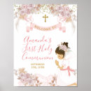Search for first communion posters pink flowers