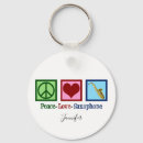 Search for saxophone key rings Sax player