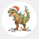 Search for funny t rex stickers Xmas