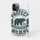 Search for wildlife conservation iphone cases Bear