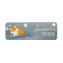 Search for baby fox return address labels Watercolor