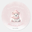 Search for can stickers Girl baby shower