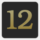 Search for number 12 stickers Twelve